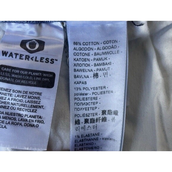 Levi's Ribcage Straight Ankle High-Rise Raw Hem Stretch Blue Jeans Women’s Sz 32 - Picture 12 of 13